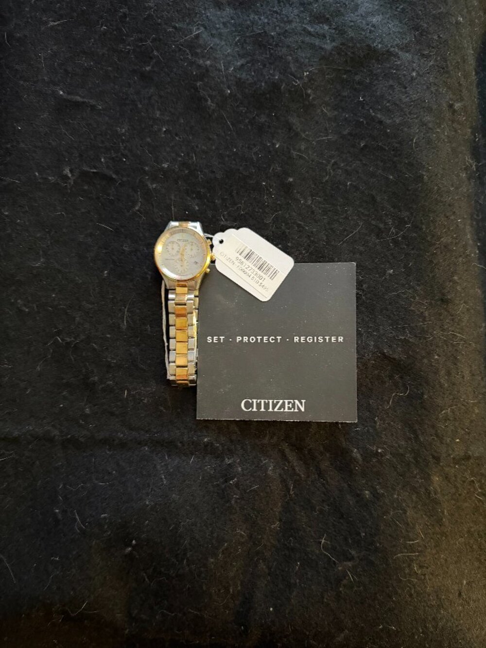 Citizen Eco-Drive Working Chandler Chronograph Two-Toned Women’s Watch